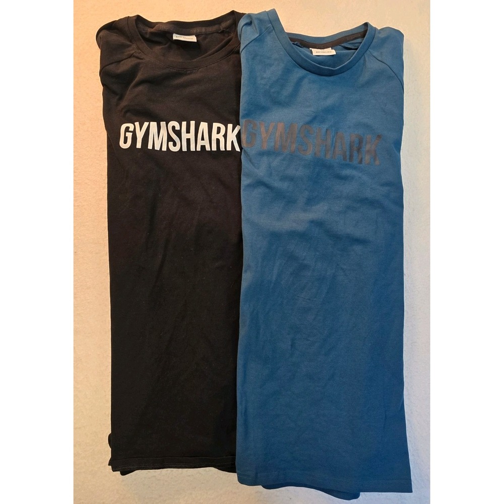 Mens GYMSHARK Apollo Muscle Fit T-Shirt Stretch Short Sleeve Size XL Lot of 2